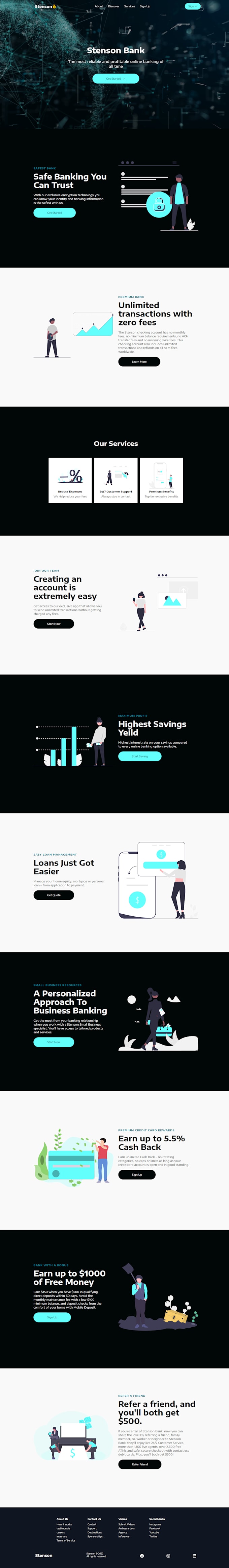 Build your website with react and tailwind by Stensondevgroup | Fiverr
