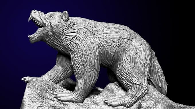 sculpt any kind of animal figure for printing
