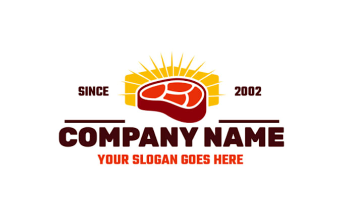 create food, cafe, bbq and restaurant logo