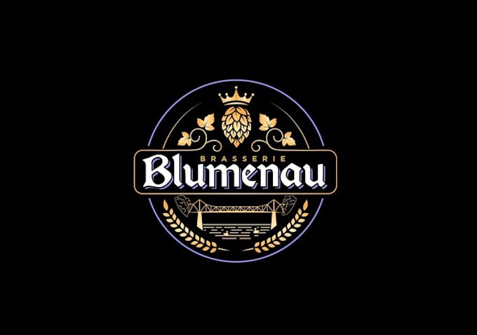 design realistic brewery logo with creative concepts