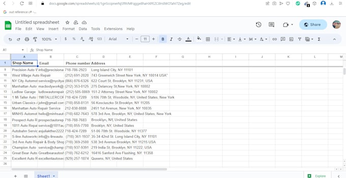 do inerrant data entry, scraping, copy paste