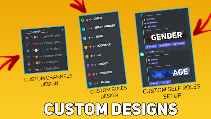setup your discord server like professional