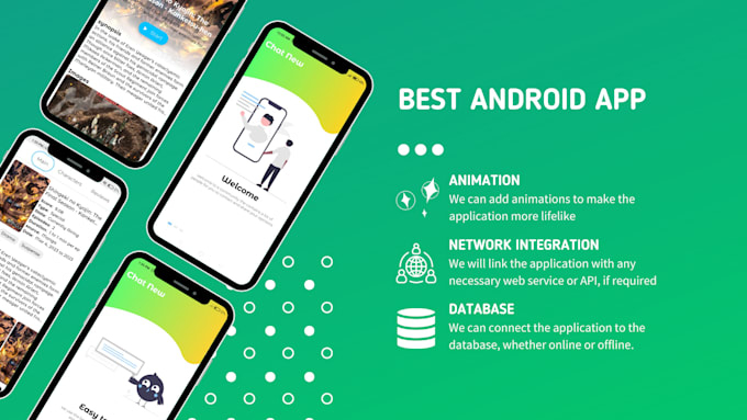 develop an android app or will be your android app developer