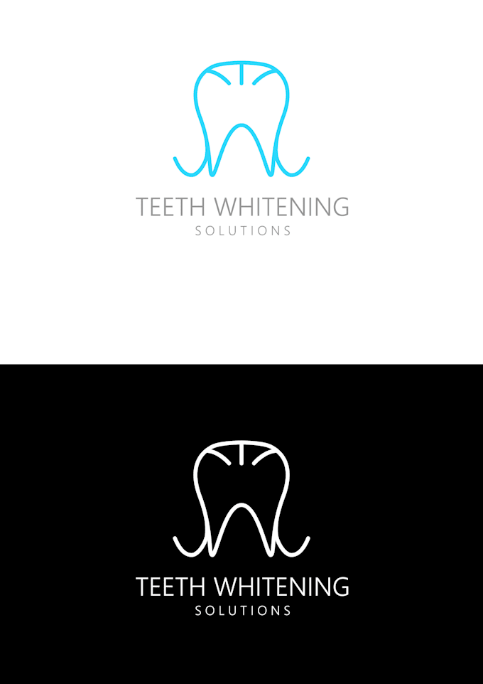 create simple and flat logo design