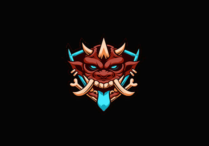 design creative goblin mascot logo for your business