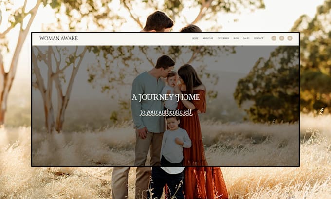design and develop a professional and responsive squarespace website