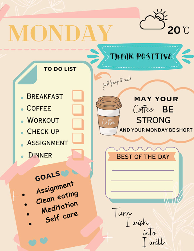 design mental health, fitness, selfcare KDP and etsy journals