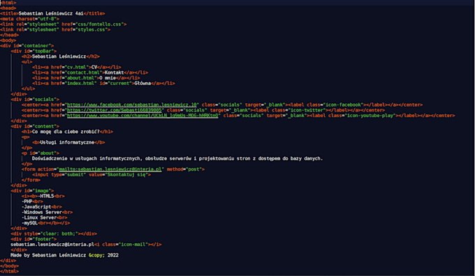 Program you a responsive website using html css and php by L3siu04 | Fiverr