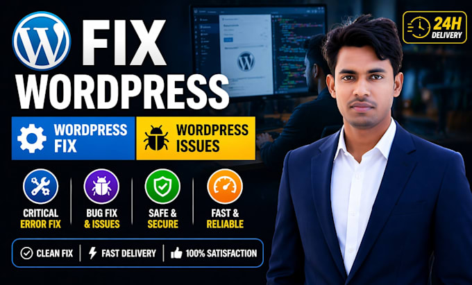 fix wordpress issues, critical error and woocommerce errors