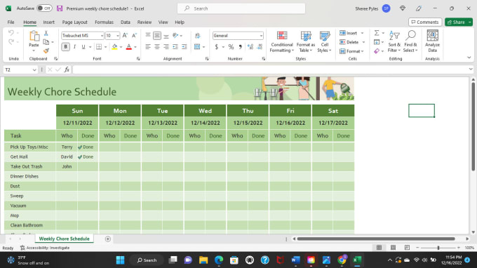 do your excel spreadsheets