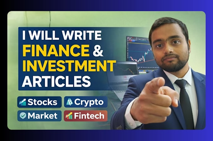 write crypto, investing, market analysis blogs and articles with pro research