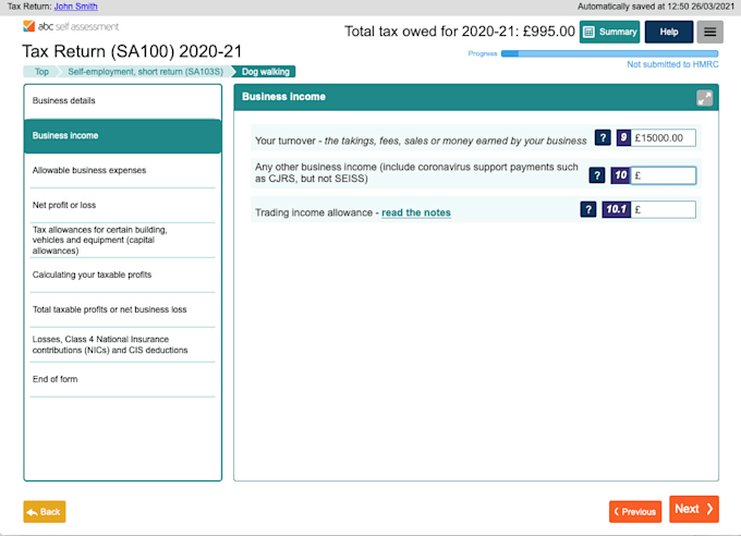 do cis contractor tax return UK hmrc