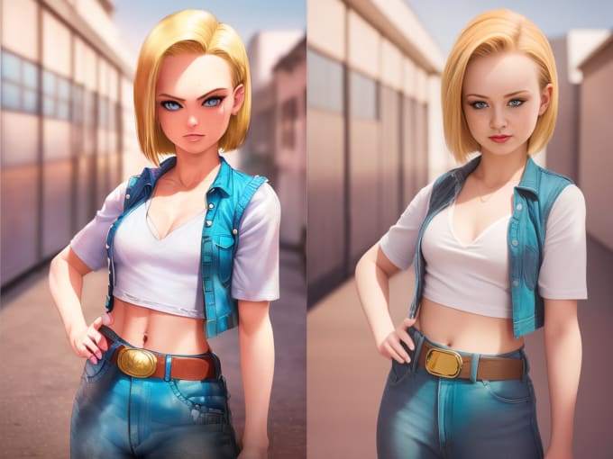 Convert your anime into a realistic photo by Five1505 Fiverr
