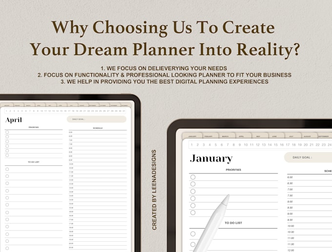 Create a digital planner for your passive income business by ...