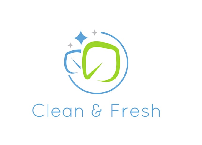 make a premium cleaning logo design for your company