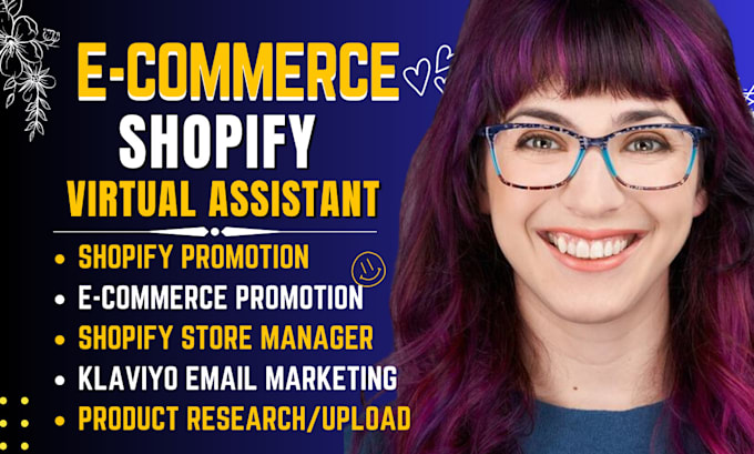 shopify virtual assistant, shopify marketing, website promotion, shopify manager