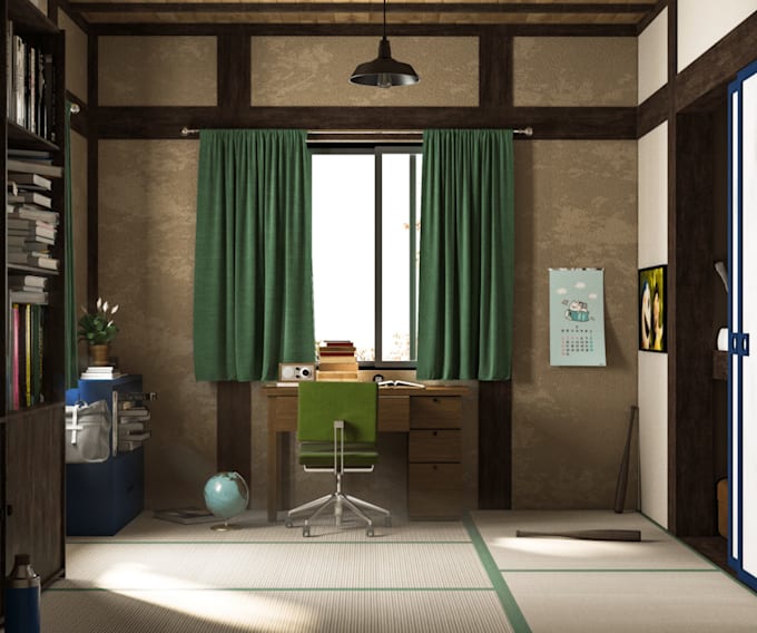 build 3d models with sketchup software and render