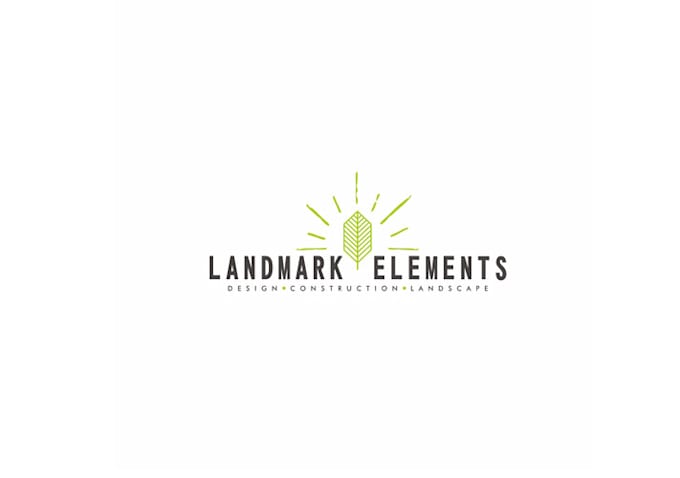 design premium original landmark elements logo