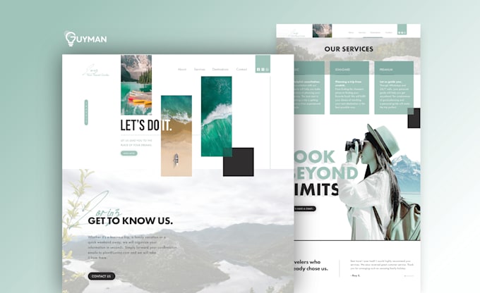 create a custom UI UX website in figma, webflow or wordpress