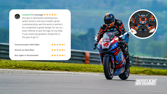 do motorcycle vinyl wrap design