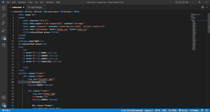 Create a responsive portfolio website using html and css by ...