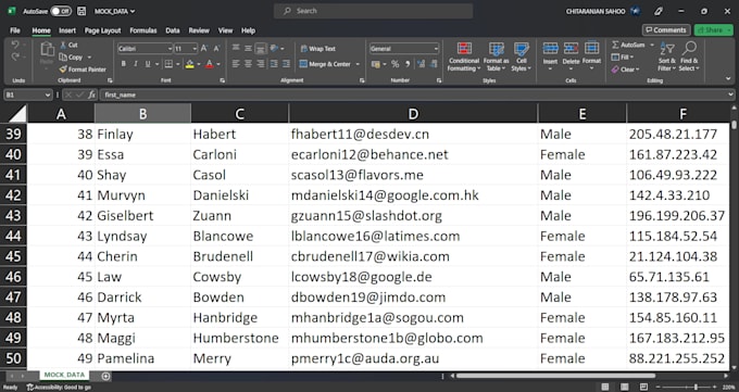 do fastest excel data entry ,web research ,copy paste,typing