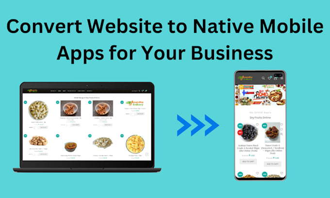 convert website to android apps