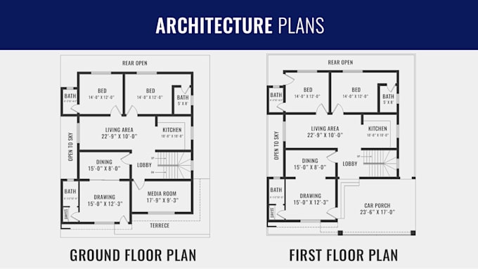 design your architecture plans in autocad