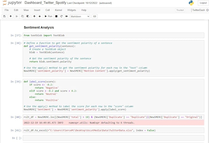 Write your python script by Onikxfire | Fiverr