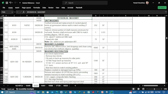 do material take off, quantity takeoff and construction cost estimation