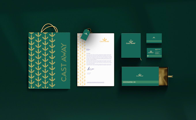 create modern  logo, branding stationary and business card