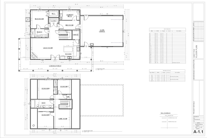 create professional architectural drawing in autocad and revit