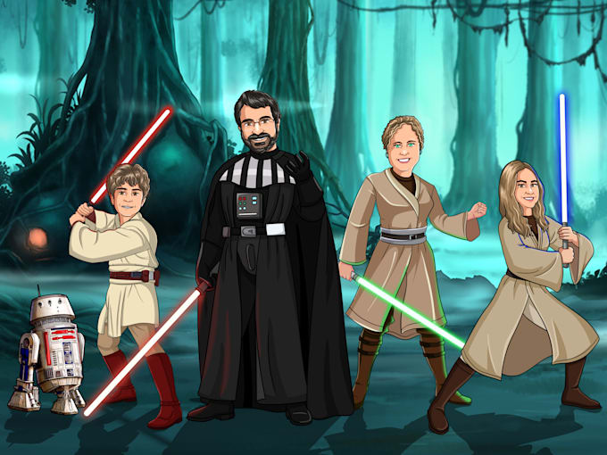 draw you into star wars character