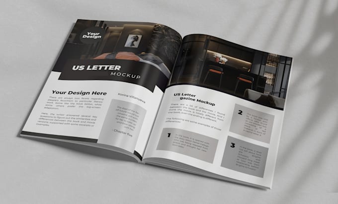 design canva brochure, catalog and newsletter