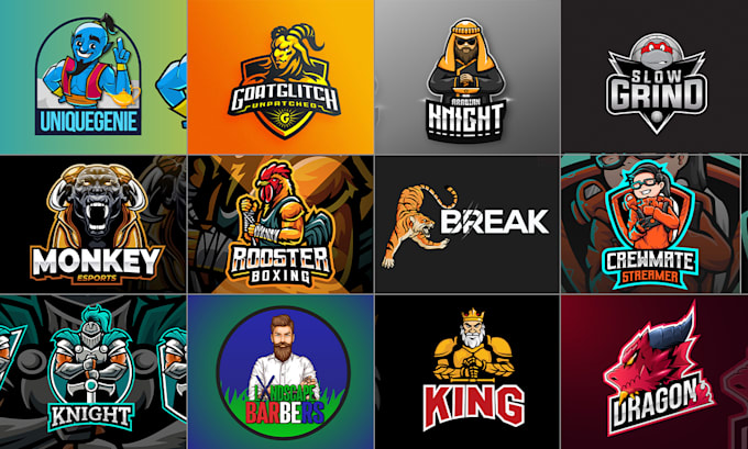 create custom mascot logo design for your business branding
