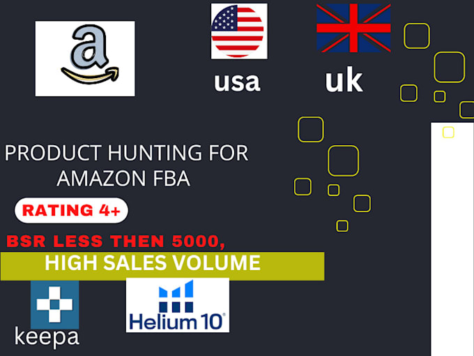 Do product hunting,product research for amazon fba wholesale by