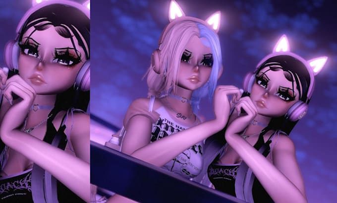 Do vrchat avatar, 3d model for vr chat avatar, furry vtuber avatar