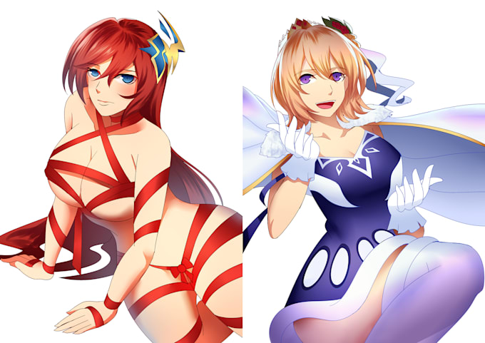 draw nsfw and sfw illustration