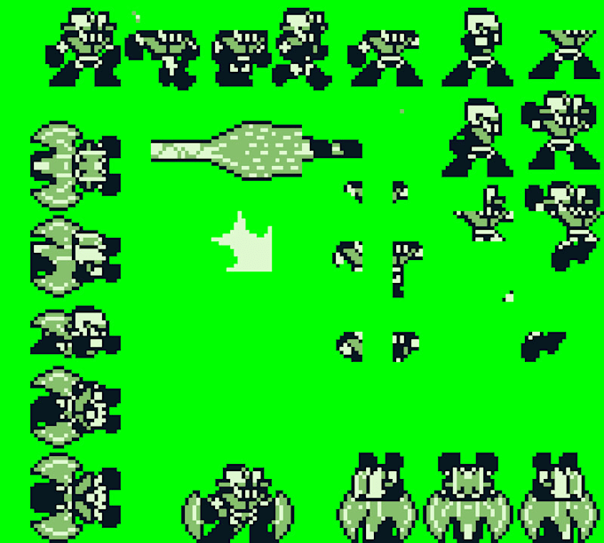 draw gameboy style for gb studio sprites and or backgrounds