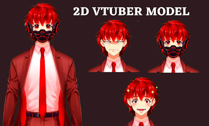 2d vtuber model rig vtuber model live2d vtuber