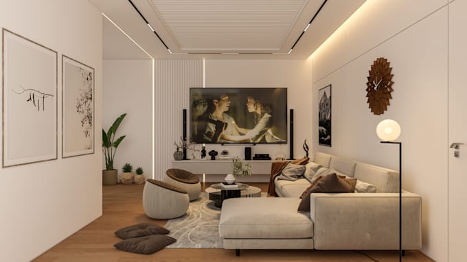 professionally transform your project into interior renders and floor plan