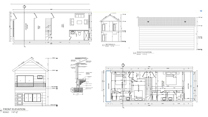 city permit blueprints architect for house plans, adu, garage, deck, patio, shed