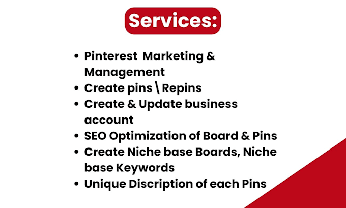 be your pinterest marketing manager and content creator