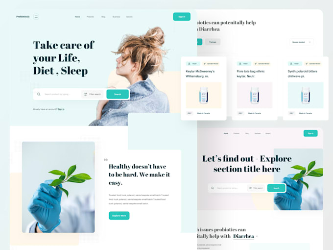 create your custom pharmacy, medical website or desktop app