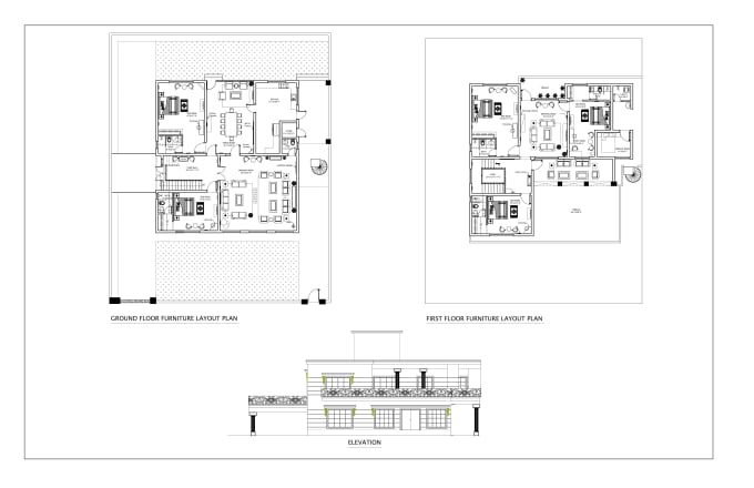 create detailed floor plans and architectural drawings in autocad