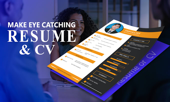 provide resume design, writing, cv editing, template