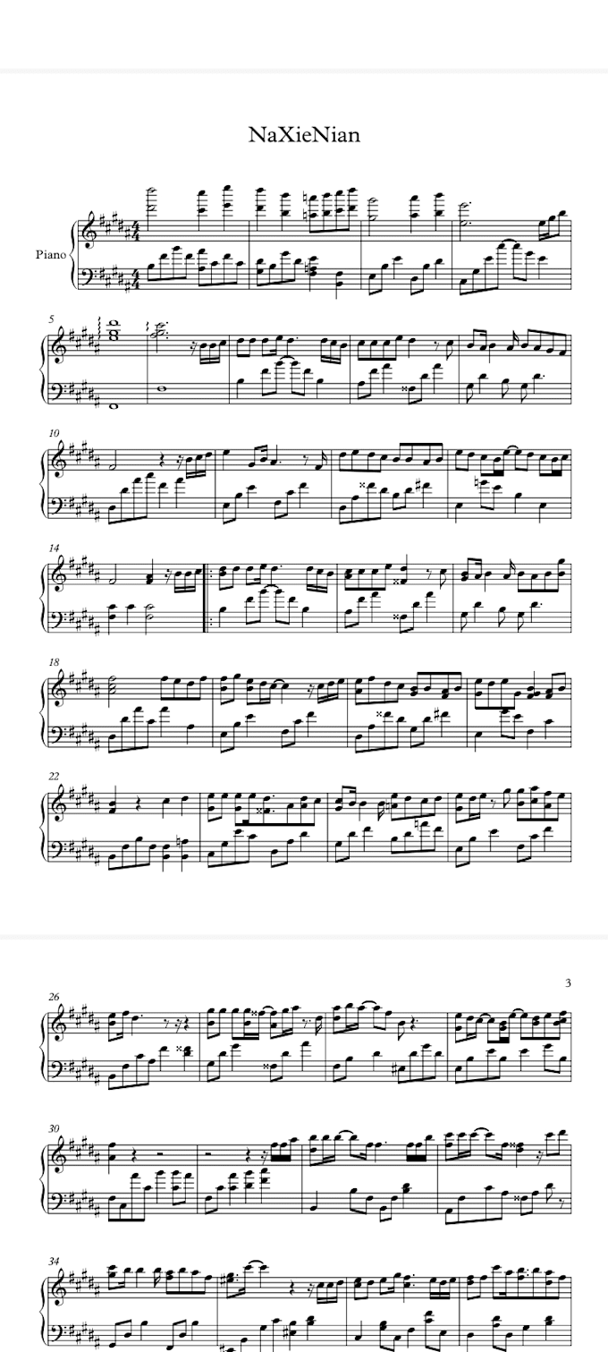 Transpose sheet music into any key by Engelwn12 Fiverr