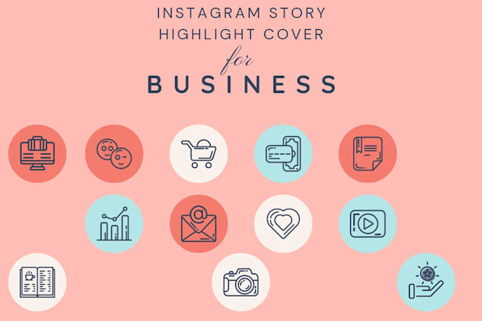 create instagram story highlight covers, highlight icons