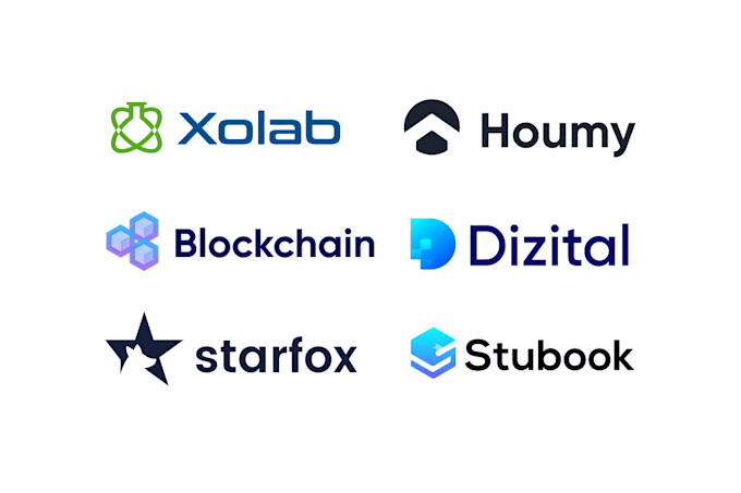 do modern, saas, agency, tech, app logo design