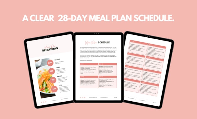provide a 28 day branded keto meal plan for your business